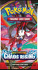 Pokémon Trading Card Game Mega Evolution Chaos Rising packaging with Pokémon character on colorful background
