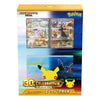 Pokémon TCG MEGA 30th Celebration ЯПЛОЗОЕ ТАНЕСТВА set box featuring two holographic cards of Eevee and Blastoise, with a clear display window showing Pikachu artwork on the front.
