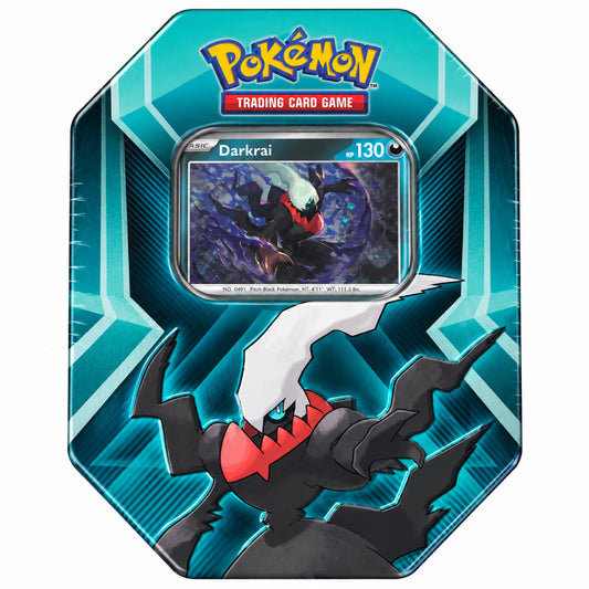 Pokémon TCG Darkrai Triple Whammy Collector Tin – New Sealed