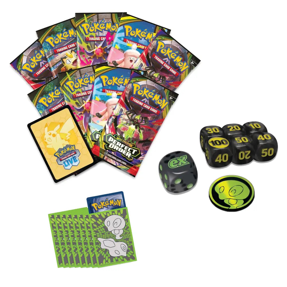 Pokémon TCG Mega Evolution Perfect Order Elite Trainer Box - pokeTCG