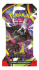 Pokémon Trading Card Game Mega Evolution Pitch Black booster pack card sleeve, featuring artwork of Pitch Black with a 6+ age rating.