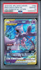 Trading card featuring Meowth & Mewowtwo with PSA grading label