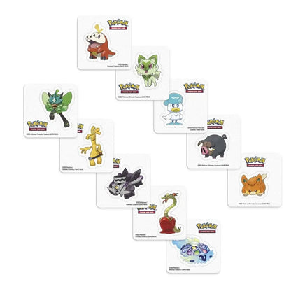 Collection of Pokémon trading cards on a white background