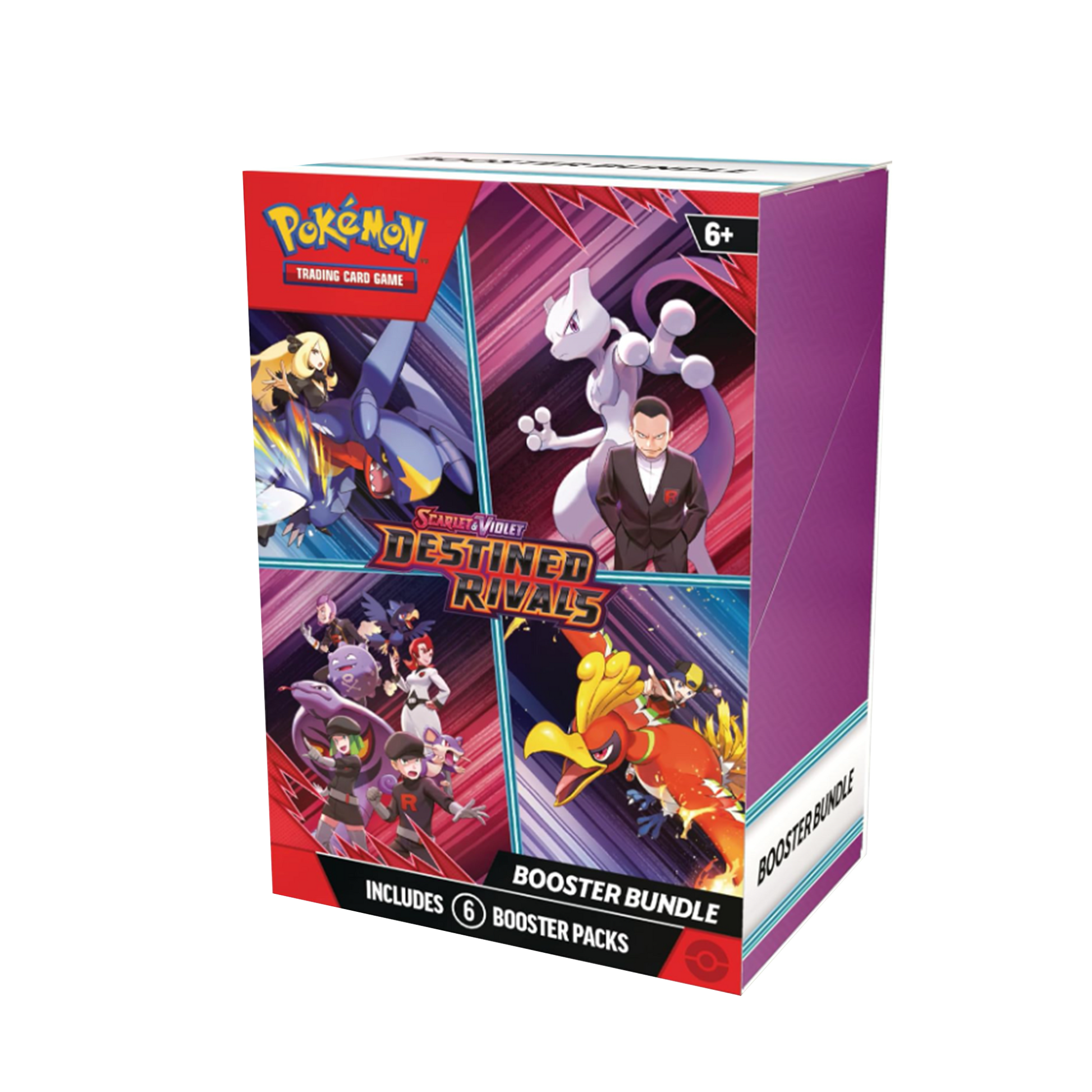 Pokémon Trading Card Game booster bundle packaging on a white background