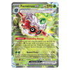 A single Pokémon trading card for Forretress EX, shown flat against a plain white background. The card features artwork of the Pokémon with green, red, and white tones, plus standard card UI elements and text boxes.