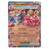 A single Pokémon trading card featuring Magcargo EX, with artwork of a pink crystalline creature and card text boxes visible against a plain light background.