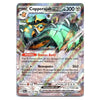 A single Pokémon trading card featuring Copperajah EX, a Stage 1 Steelix-style Pokémon with a bronze body and green accents. The card includes attack text such as Bronze Body and Nosequake, a 300 HP indicator, and a holographic foil finish with reflective iridescent sheen.