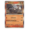 A single Pokémon trading card for Reshiram from the Basic set, featuring artwork of the creature and orange text boxes on a metallic silver card border.