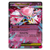 A single Pokémon trading card featuring Mega Diancie EX from the TCG, with a pink and blue crystalline character on a dark card face and visible text including 'Mega Diancie EX' and '270'.