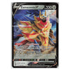 A single Pokémon trading card featuring Zamazenta V, a gold and red armored creature with dark blue background artwork, shown against a plain white background.