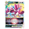 A single Pokémon trading card featuring Drapion VSTAR, with artwork of a pink and purple dragon-like Pokémon, battle text, and a holographic foil card design on a light gray background.