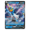 A single Pokémon trading card for Empoleon V from the Rapid Strike set, featuring artwork of a blue water-type Pokémon with orange/yellow accents on a dark card face.