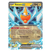 A single Pokémon trading card for Rotom EX from the Basic set, featuring an orange spherical robot with blue lightning effects and a gray border on a white background.