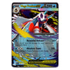 A single Pokémon trading card featuring Mega Froslass EX, shown against a plain white background. The card has a dark blue border and displays artwork of the character with red, white, blue, and yellow details, plus printed text and stats.