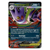 A single Pokémon trading card for Mega Gengar EX, shown upright against a plain white background. The card features artwork of a purple gengar with red and green accents, HP 350, and the Pokémon logo and branding visible.