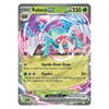A single Pokémon trading card for Rabsca EX, shown flat against a plain white background. The card features colorful artwork of the character, energy bar icons, and text including 'Upside-Down Draw' and 'Psychic'.