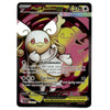 A single Pokémon trading card featuring Mega Audino EX, with Kaldeowrtz artwork and card text visible, photographed against a plain white background.