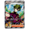 A single Pokémon trading card featuring Brassius from the Groudon expansion, with an illustrated character in a green hat and burgundy outfit on a colorful landscape background. The card has a dark gray border and visible 'Supporter' and 'TRAINER' text at the top.