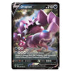 A single Pokémon trading card for Drapion V, shown against a plain white background. The card features artwork of a purple dragon-like Pokémon with blue and white accents, and visible text including 'BASIC', 'Drapion V', 'K-210', and move names like 'Wrack Down' and 'Hazardous Claws'.