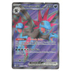 A single Pokémon trading card featuring the EX Hydreigon, with artwork of the blue and pink dragon on a purple background and card text visible.