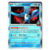 A single Pokémon trading card for Team Rocket's Articuno, shown flat against a plain white background. The card has a silver holographic border and features artwork of a blue bird with red and black clouds behind it.