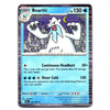 A single Pokémon trading card featuring Beartic, a Stage 1 Ice-type Pokémon. The card has a light blue and white design with a dark purple illustration of the polar bear character in a snowy landscape.