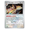 A holographic Pokémon trading card of Noctowl from the 2016 XY Evolutions set, featuring a silver border and a colorful illustration of the bird.