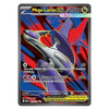 A single Pokémon trading card featuring Mega Latias EX from the Basic set, shown against a plain white background. The card art depicts Mega Latias in purple, silver, and red with dynamic red and blue streaks behind it.