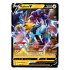 A single Pokémon trading card featuring Raikou, with a black border, colorful artwork of a blue-and-yellow electric bird, and visible text including 'Raikou', 'HP 200', and 'BASIC'.