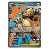 A single Pokémon trading card featuring Mega Kangaskhan EX from the TCG, with colorful character artwork, stats, and card text on a plain white background.