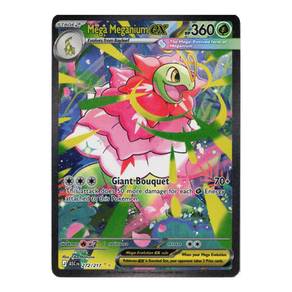 Mega Meganium ex Special Illustration Rare 272/217 Ascended Heroes English Pokémon Card