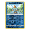 A single Pokémon trading card featuring Chewtle from the Basic set, shown against a plain white background. The card has a yellow border, blue lower section, and artwork of the character standing in water with green reeds.