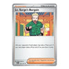 A single Pokémon trading card titled "Lt. Surge's Bargain" shown against a plain white background.