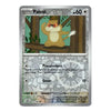 A single Pokémon trading card for the character Patrat from the Silver Tempest expansion, featuring a silver border and artwork of the character in a forest.