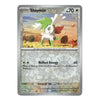 A single Pokémon trading card for Shaymin from the Basic set, featuring a silver border, character artwork, and the card name Shaymin at the top.
