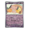 A single Snubbull Pokémon trading card from the XY Evolutions set, featuring a purple card frame with the character illustration in the center and attack text below.