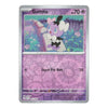 A single Pokémon trading card featuring Gothita from the Silver Tempest expansion, with a silver border and purple artwork on a white background.