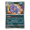 A single Pokémon trading card for Weezing, shown flat against a plain white background. The card features the purple Weezing illustration, game text, and Pokémon branding.