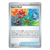 A Pokémon trading card for Ogre's Mask, a Level 11 Trainer item card from the Eevee expansion. The card features a silver border, a colorful illustration of four Eevee variants at the top, and rules text at the bottom on a white background.