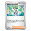 A Pokémon trading card for Wally's Compassion from the 2024 TCG Expansion Set, featuring a silver border, green-haired character illustration, and rules text on a white background.