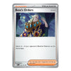 A single Pokémon trading card, Boss's Orders, from the Ghoulish expansion. The card features a silver border, a central illustration of a ghoul-like character in a dark robe, and an orange 'Supporter' label at the top.
