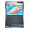 A single Pokémon trading card for 'Jumbo Ice Cream' shown against a plain white background. The card has a silver border, a blue header area, and an illustration of a large cream-colored ice cream cone in the center.