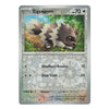 A holographic Pokémon TCG trading card of Zigzagoon from the Basic set, featuring a silver border and a detailed illustration of the character in a grassy field.