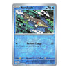 A single Arrokuda Pokémon trading card from the Basic set, featuring a blue water-themed background, silver border, and detailed illustration of the fish-like Pokémon in the center.