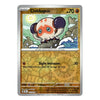 A single Pokémon trading card for Clobbopus from the Silver Tempest expansion, featuring a silver border, gold-toned text sections, and artwork of the character in a rocky, water-themed scene.