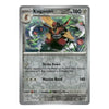 A single Pokémon trading card for Kingambit from the XY Evolutions set, featuring artwork of the character in a pond and a silver card border.
