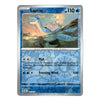 A single Pokémon trading card for Lapras from the Basic set, shown against a plain white background. The card features Lapras artwork at the top, blue icy water effects, and attack text including Hail and Freezing Wind.