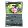 A single Pokémon trading card for Miltank from the Basic set, shown against a plain white background. The card features a silver border, a gray text area, and artwork of a pink-and-black cow-like character in a green field.