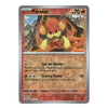 A Pansear Pokémon trading card from the Basic set, featuring the character Pansear in a fiery scene. The card has a gray border and is shown on a plain white background.