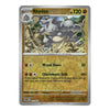 A single Pokémon trading card for Rhydon, shown against a plain white background. The card features a gray creature illustration, gold and brown gradient text panels, and visible Pokémon branding at the bottom.